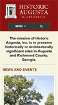 Mobile Screenshot of historicaugusta.org